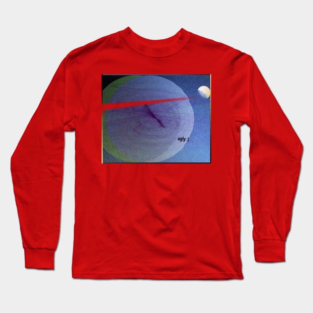 UGLY :) Long Sleeve T-Shirt by obsidianhoax